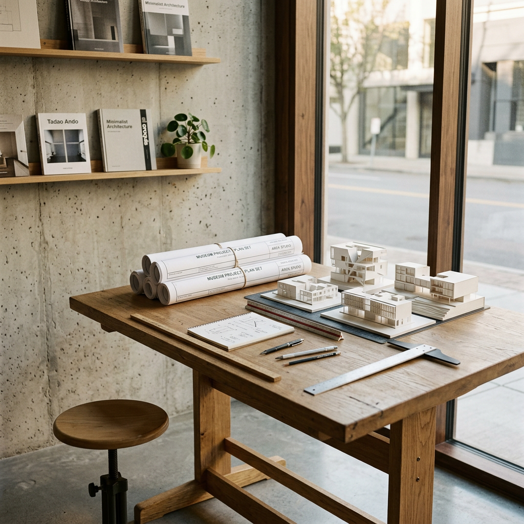 Prezfull Bureau — architectural studio interior
